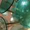 Aquamarine Murano Glass Sputnik Ceiling Lamp 3