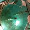 Lámpara de techo Sputnik de cristal de Murano aguamarina, Imagen 2