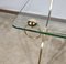 Coffee Table in Glass and Brass from Maison Jansen, 1950 7