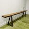 Vintage Rustic Oak Long Bench 4