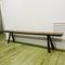 Vintage Rustic Oak Bench 1