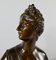 Después de Houdon, Diana the Hunter, de finales del siglo XIX, bronce, Imagen 4