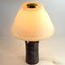 Mid-Century Ceramic Lamp with Glass Shade, 1960s 8