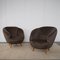 Armchairs attributed to Gio Ponti, 1950s, Set of 2 3
