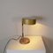 Table Lamp in Worked and Chromed Metal and Steal Steal in Brass in the style of Oscar Torlasco, 1960s 5