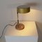 Table Lamp in Worked and Chromed Metal and Steal Steal in Brass in the style of Oscar Torlasco, 1960s 4