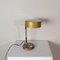 Table Lamp in Worked and Chromed Metal and Steal Steal in Brass in the style of Oscar Torlasco, 1960s, Image 1