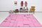 Hot Pink Hemp Area Rug, 1960, Image 2