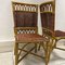 French Grange Wicker Dining Chairs, Set of 2 2