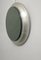Wall Mirror in Brushed Aluminum and Smoke Glass, 1970s 5
