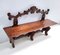 Baroque Style Carved Beech Bench, 1960s, Image 4