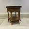 French Wicker 2 Tone Occasional Table, 1970s, Image 5