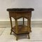 French Wicker 2 Tone Occasional Table, 1970s, Image 7
