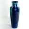 Drip Glazed Cobalt Ceramic Vase from Mons, 1920s 2