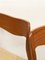 Mid-Century Danish Model 71 Chairs in Teak by Niels O. Møller for J.L. Møllers Furniture Factory, 1950, Set of 4, Image 6