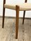 Dänische Mid-Century Modell 71 Stühle aus Teak von Niels O. Møller für JL Møllers Furniture Factory, 1950, 4er Set 8