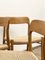 Mid-Century Danish Model 75 Chairs in Oak by Niels O. Møller for JL Møllers Furniture Factory, 1950s, Set of 4 10