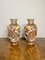 Large Antique Satsuma Vases, 1910, Set of 2 1