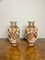 Grands Vases Satsuma Antiques, 1910, Set de 2 5