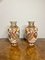 Large Antique Satsuma Vases, 1910, Set of 2 5