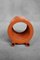 Mid-Century Polish Modern Orange Plastic Vinyl Record Holder from ZZG Biały Dunajec, 1970s, Image 10