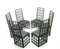 Chaises en Rotin, 1970s, Set de 6 3