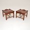 Tray Top Side Tables, 1930s, Set of 2, Image 3