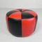 Pouf rotondo vintage, anni '60, Immagine 1