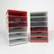 Letter Trays by Giugiaro for Lavatelli, 1970s, Set of 12 17
