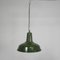 Industrial Hanging Lamp with Enamelled Steel Shade, 1950s, Image 17