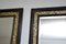 Victorian Brass and Wood Mirrors, 1880s, Set of 2 6