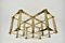 Mid-Century Modern Brass Wine Rack by Caravell, Image 5