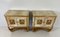 Italian Art Deco Parchment and Maple Twin Sideboards, 1930s, Set of 2 3