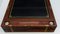 Pendiente de escritura encuadernada grande de latón de caoba, siglo XIX, Imagen 13
