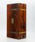 19th Century Large Flame Mahogany Brass Bound Writing Slope, Image 4