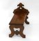 19th Century Victorian Gothic Oak Footrest by James Shoolbred, Image 3