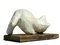 Italian Sculpture of Cat by Gino Cosentino for Litoceramica Piccinelli, 1930 4