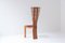 Vintage Sculptural Highback Dining Chairs, 1960s, Set of 4 15