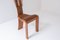 Vintage Sculptural Highback Dining Chairs, 1960s, Set of 4 9