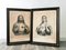 Virgin Mary and Jesus, Large Engravings, 19th Century, Set of 2 1