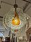 Chromed Steel Chandelier with Puffed Glass from Mazzega, 1970 25