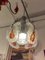 Lámpara de araña de acero cromado con vidrio inflado de Mazzega, 1970, Imagen 30