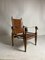 Leather Safari Armchair attributed to Wilhelm Kienzle for Wohnbedarf, 1950s, Image 11