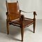 Leather Safari Armchair attributed to Wilhelm Kienzle for Wohnbedarf, 1950s, Image 16