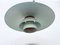 Lámpara colgante Ph 4/3 danesa de Poul Henningsen para Louis Poulsen, años 50, Imagen 5