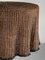 Rattan & Wicker Wavy Side Table, 1960s 3