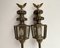 Carriage Wall Lanterns in Brass with Eagles, Belgium, 1890s, Set of 2 4