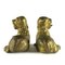 Leoni stilofori in bronzo dorato, set di 2, Immagine 7