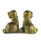 Stylophorous Lions in Gilt Bronze, Set of 2 7