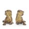 Stylophorous Lions in Gilt Bronze, Set of 2 4